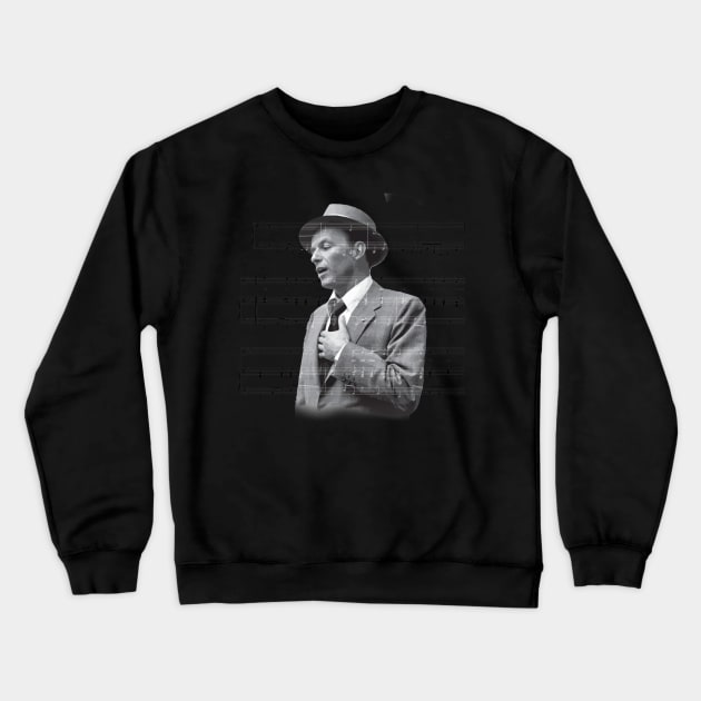 Frank Sinatra Crewneck Sweatshirt by kearlgallegos